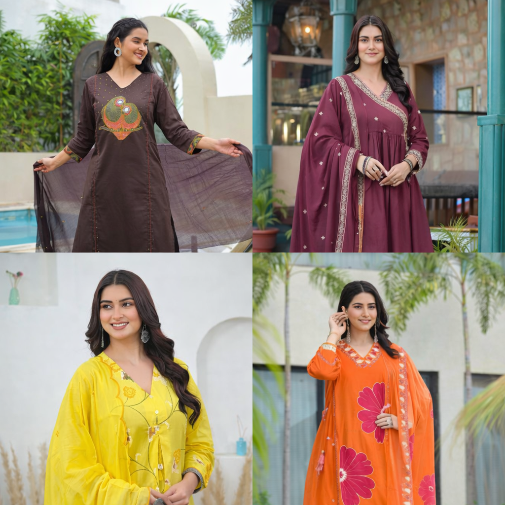 Casual Suit set with dupatta